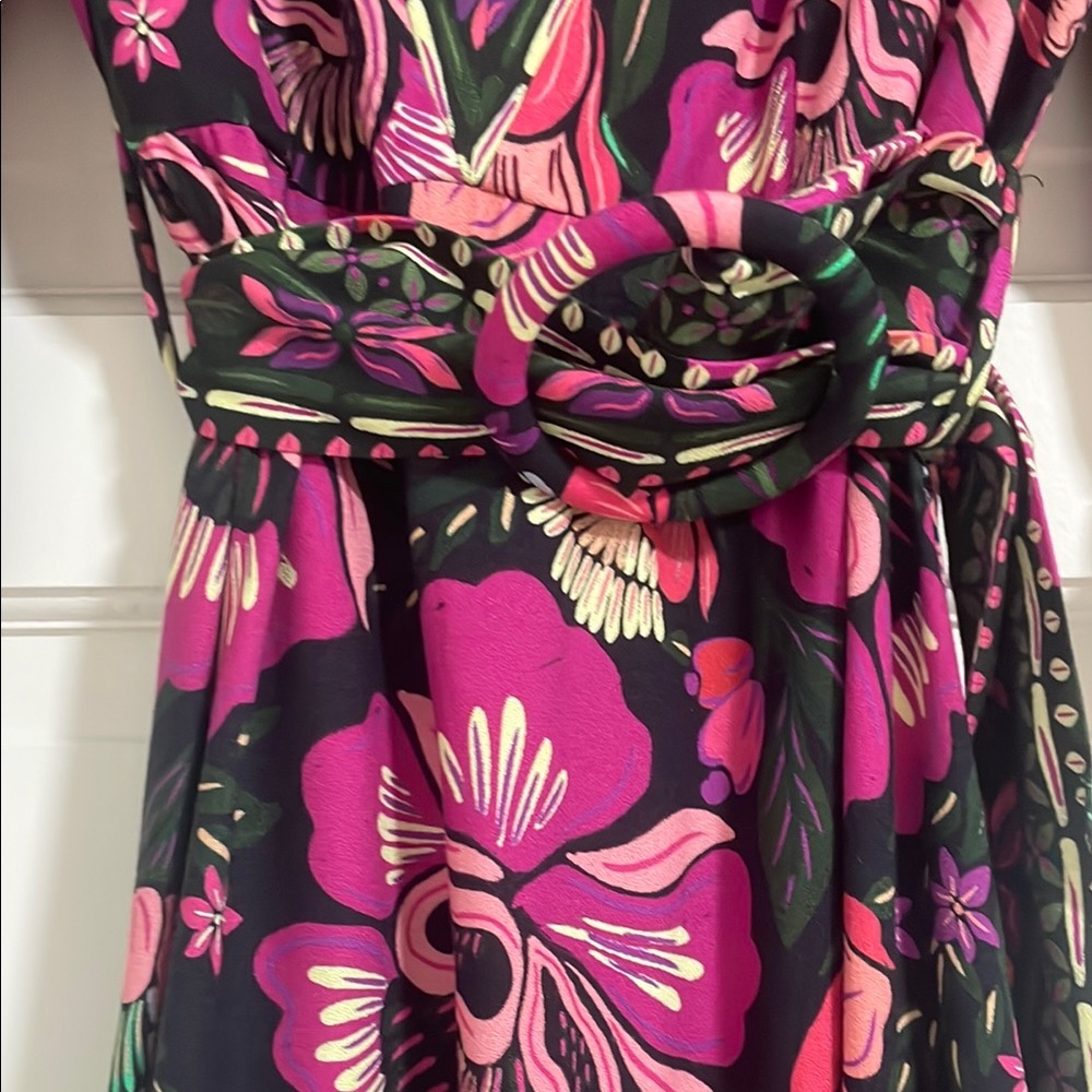 Farm Rio Flowers Garden Maxi dress - Picture 9 of 12